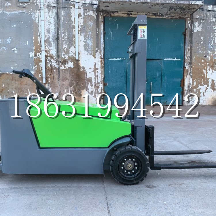 高明区小型电动叉车1吨2吨步行站驾式电瓶堆高充电装卸车液压升降车铲车